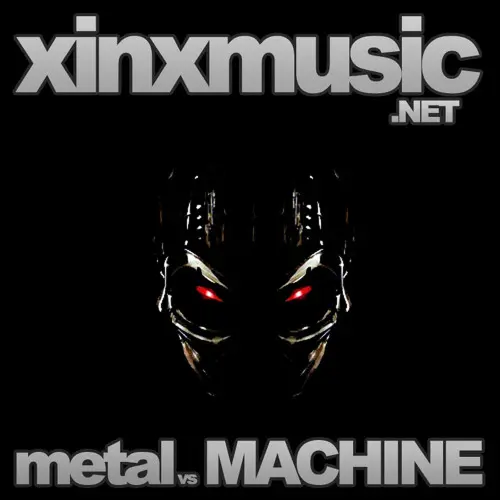 Metal vs Machine single cover art by Xinx - Electronic music track artwork