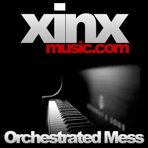 Orchestrated Mess single cover art by Xinx - Electronic music track artwork